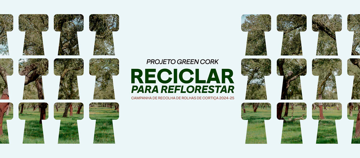 Green Cork – Projeto de reciclagem de rolhas de cortiça